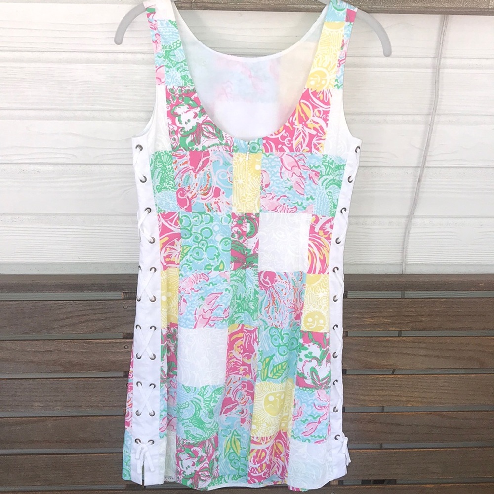 Lilly Pulitzer Multi State Patch Delia Shift 2 - image 8